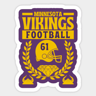 Minnesota Vikings 1961 Edition 2 Sticker